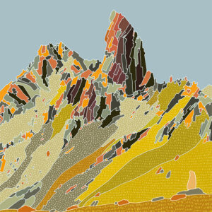grand carnet postale Pierra Menta ete