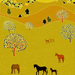 grand carnet campagne chevaux